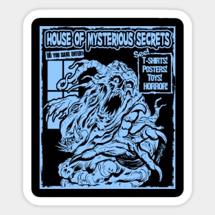 Blue Thing Creature Sticker